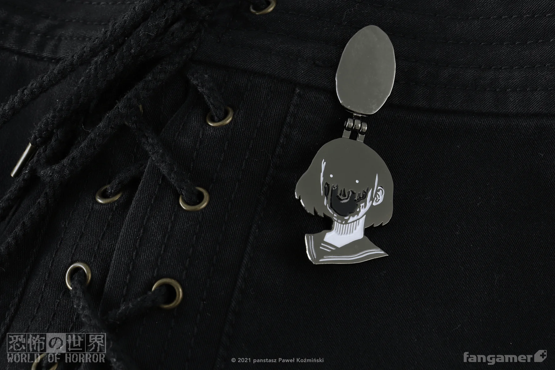 Crestfallen Mask Enamel Pin - Image 7